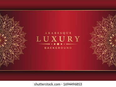 
Luxury mandala background for wedding invitation, book cover, flyer, menu, brochure or leaflet