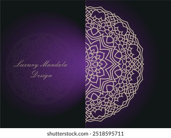 Luxury Mandala decorative amazing looking luxury design background
