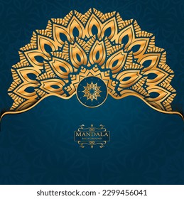 Luxury mandala decorative ethnic element background