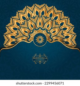 Luxury mandala decorative ethnic element background
