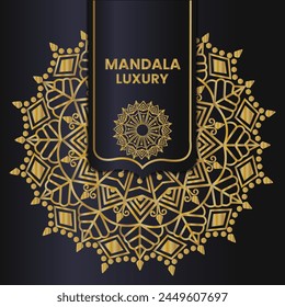 Luxury Mandala decorative ethnic element background