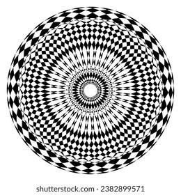 Conception de mandala de luxe, arrière-plan abstrait coloré, mandala à Fleurs