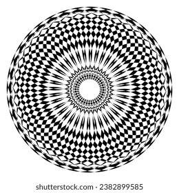 Conception de mandala de luxe, arrière-plan abstrait coloré, mandala à Fleurs