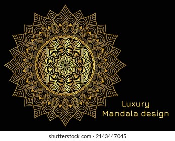 Luxury Mandala Design for Background
