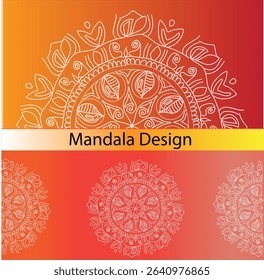 Luxury mandala design for background