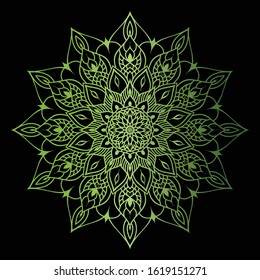 luxury mandala design background for book invitation card