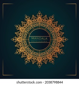 luxury mandala design background template