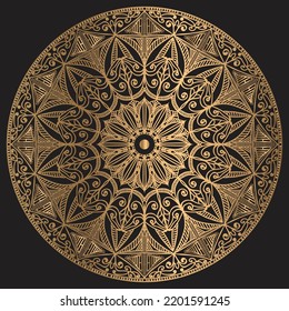 Luxury mandala design background template