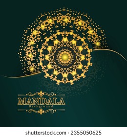 luxury mandala design. Background 

vector illillustration 