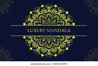 Luxury Mandala design. EPS file.