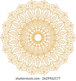 Diseño de mandala de lujo para fondo de gráficos