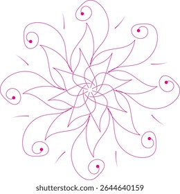 
Vetor de luxo mandala design premium EPS10