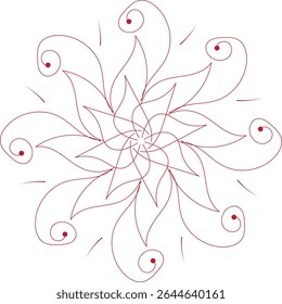 
Luxury mandala design premium vector EPS10