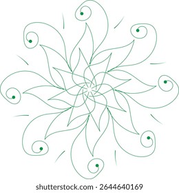 
Luxury mandala design premium vector EPS10