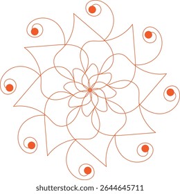 
Luxury mandala design premium vector EPS10