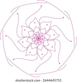 
Vector premium de diseño de mandala de lujo EPS10