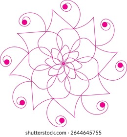 
Vector premium de diseño de mandala de lujo EPS10