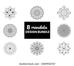 luxury mandala design, mandala set design, luxury mandala bundle, beautiful mandala design set
