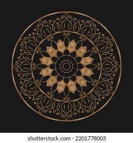 Luxury Mandala Design Template ,