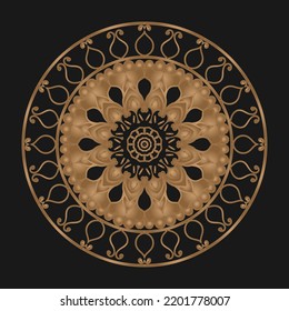 Luxury Mandala Design Template ,