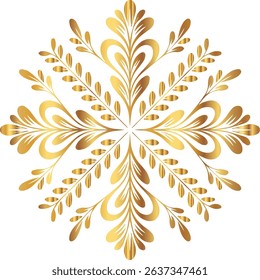 Luxury mandala design Transparent background 
