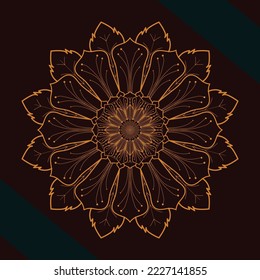 Luxury mandala design use can be any ceramics,tiles,book cover and any products.