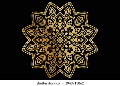 Luxury Mandala Design Vector Background
