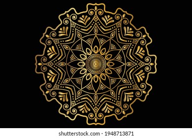 Luxury Mandala Design Vector Background