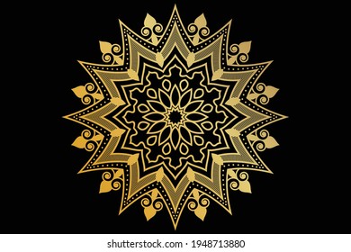 Luxury Mandala Design Vector Background