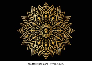 Luxury Mandala Design Vector Background