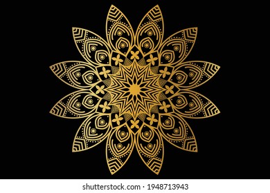 Luxury Mandala Design Vector Background