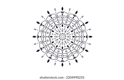 luxury mandala design vector background  vintage abstract floral pattern design