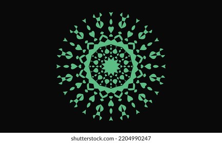 luxury mandala design vector background  vintage abstract floral pattern design