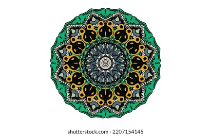 luxury mandala design vector background  vintage abstract floral pattern design t shirt design