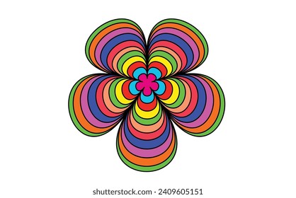luxury Mandala design vector background vintage abstract floral pattern design Vector Art