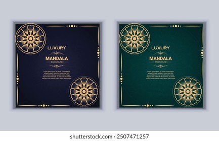 luxury mandala  design vector template