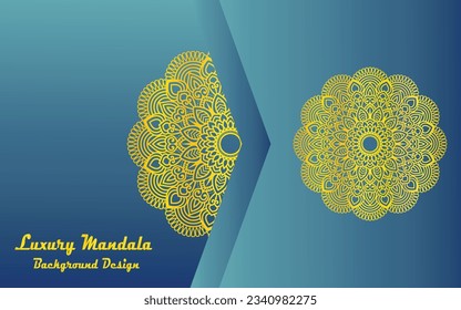 Luxury Mandala Design Vetor Template