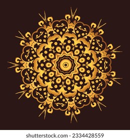 luxury mandala designs for invite, card, and decoration vector illustration