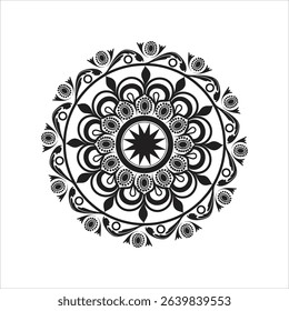 Luxury Mandala Element for Decoration and Spiritual Art