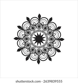 Luxury Mandala Element for Decoration and Spiritual Art