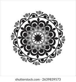 Luxury Mandala Element for Decoration and Spiritual Art