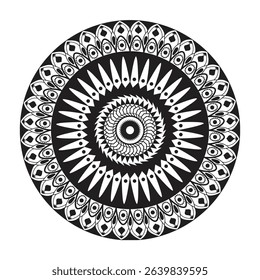 Luxury Mandala Element for Decoration and Spiritual Art