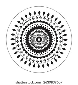 Luxury Mandala Element for Decoration and Spiritual Art