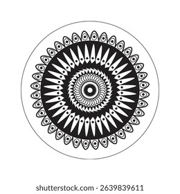 Luxury Mandala Element for Decoration and Spiritual Art
