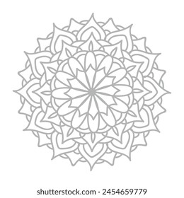 Luxus Mandala Blume Design Hintergrund