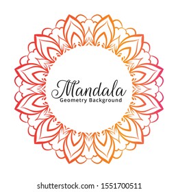 Luxury Mandala Geometric Pattern, Background