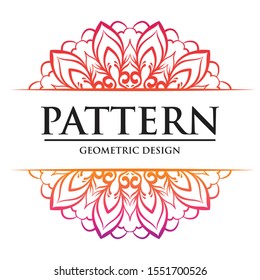 Luxury Mandala Geometric Pattern, Background