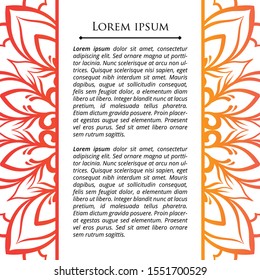 Luxury Mandala Geometric Pattern, Background