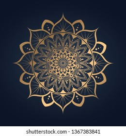 Luxury Mandala .gold Color