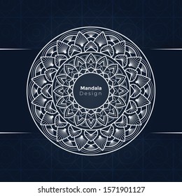 Luxury Mandala Golden Background. Luxury White Background. Luxury Floral Background 